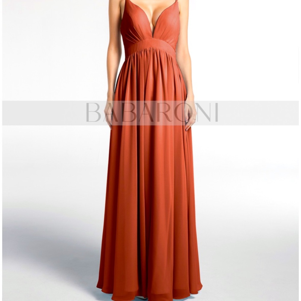 Rust Bridesmaid Dress Size 0
